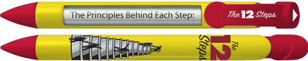 Twelve Steps Recovery Pen