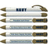 Navy Military Pen