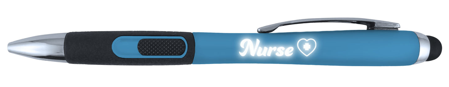 Nurse Heart Light Up Pen