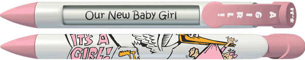 Baby Girl Stork Pen