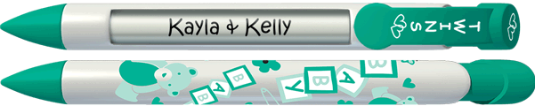 PERSONALIZED Baby Twins Pen