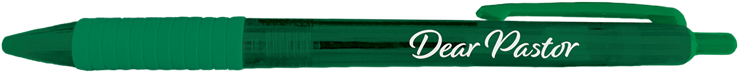 Dear Pastor Translucent Pen