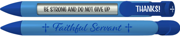 Faithful Servant Volunteer Appreciation Pen