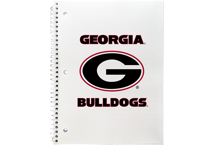Georgia: University of Georgia Spiral Notebook