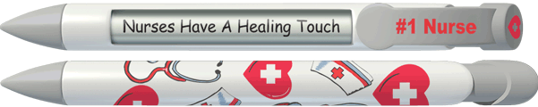 Healing Touch Nurse Greeting Pen®
