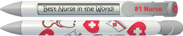 PERSONALIZED Healing Touch Nurse Greeting Pen®
