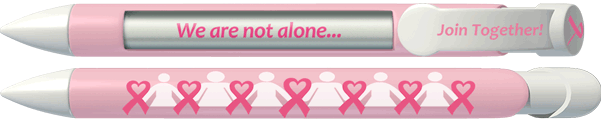 Breast Cancer Awareness Joined Together Pen