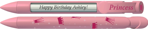 PERSONALIZED Pink Princess Pen®