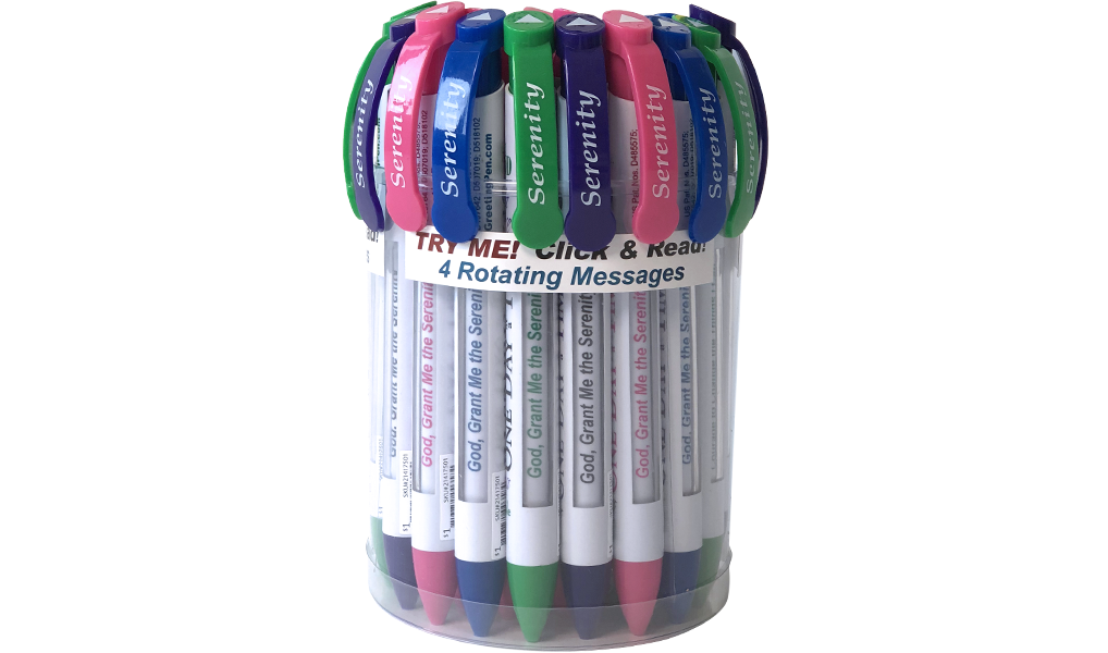 Serenity Pen Value Pack Canister of 36 pens