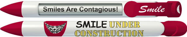 Smile Under Construction Dental Pen