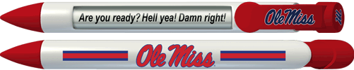 Mississippi: University of Mississippi Ole Miss Braggin' Rights® Collegiate Pen