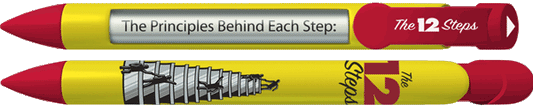 Twelve Steps Recovery Pen