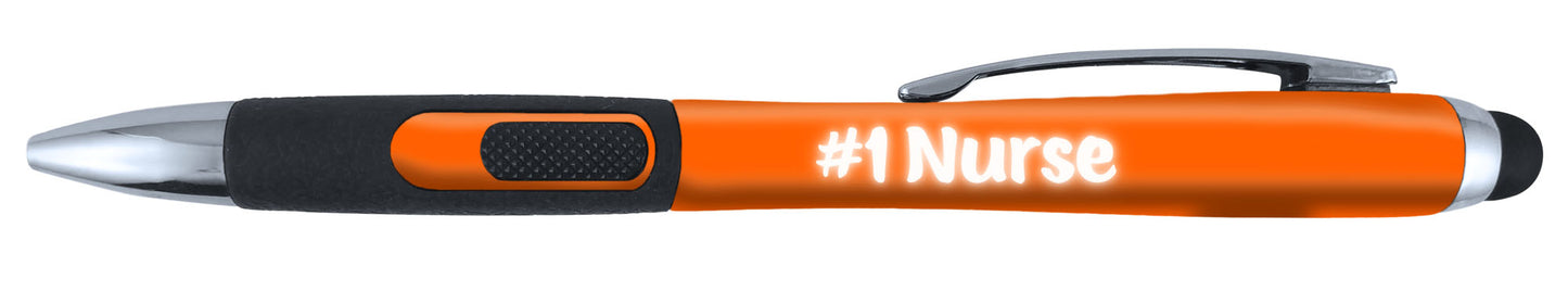 #1 Nurse Light Up Pen