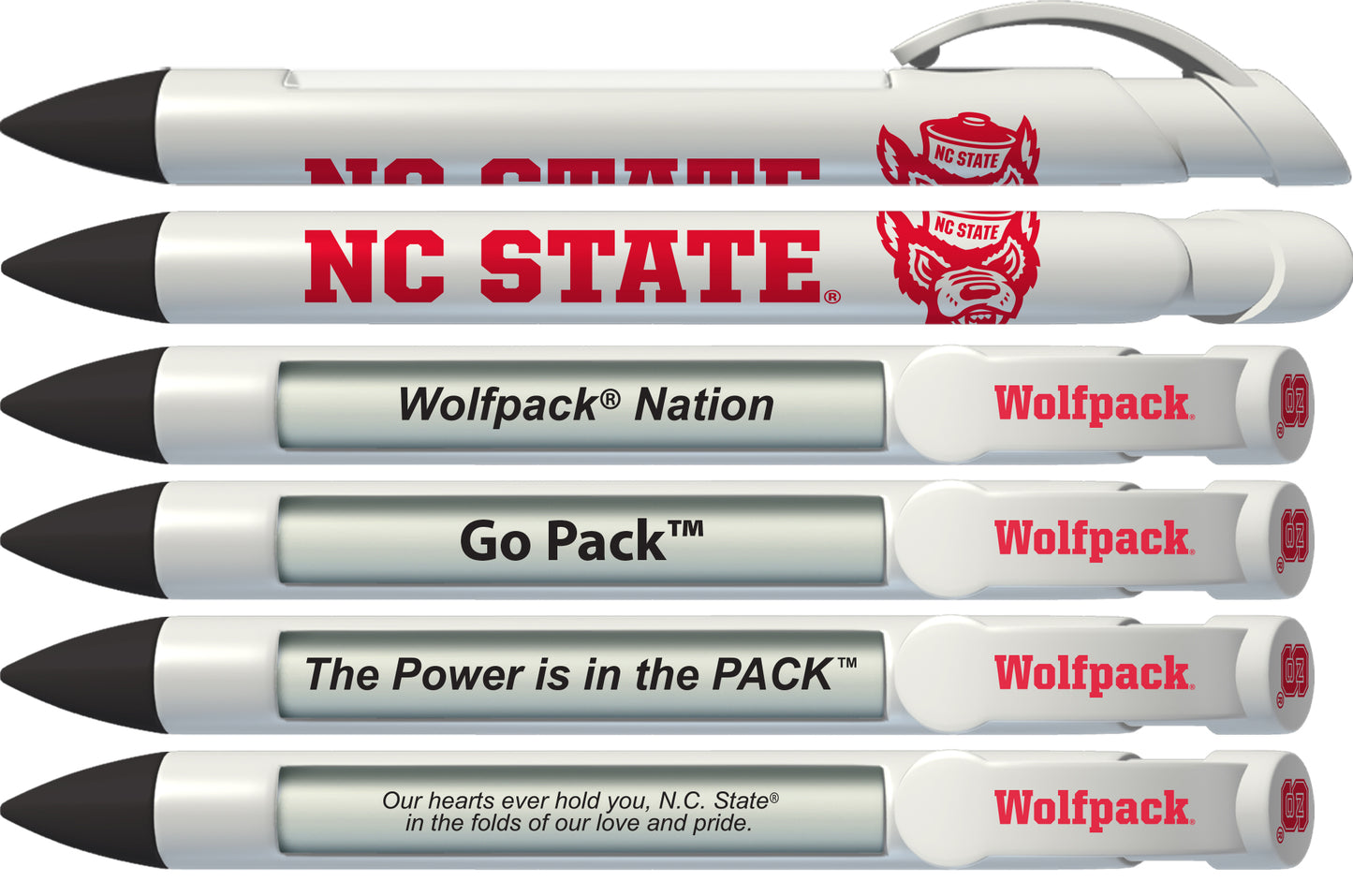 North Carolina State Braggin' Rights® Collegiate Value Pack Canister of 36 pens