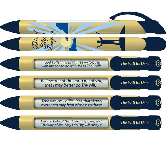 3rd Step Prayer Recovery Pen
