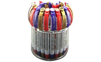 Books of the Bible Trio Value Pack Canister of 36 pens