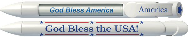 God Bless the USA Pen