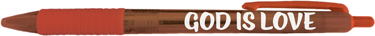 God is Love Translucent Pen