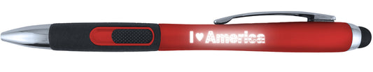 I Heart America Light Up Pen