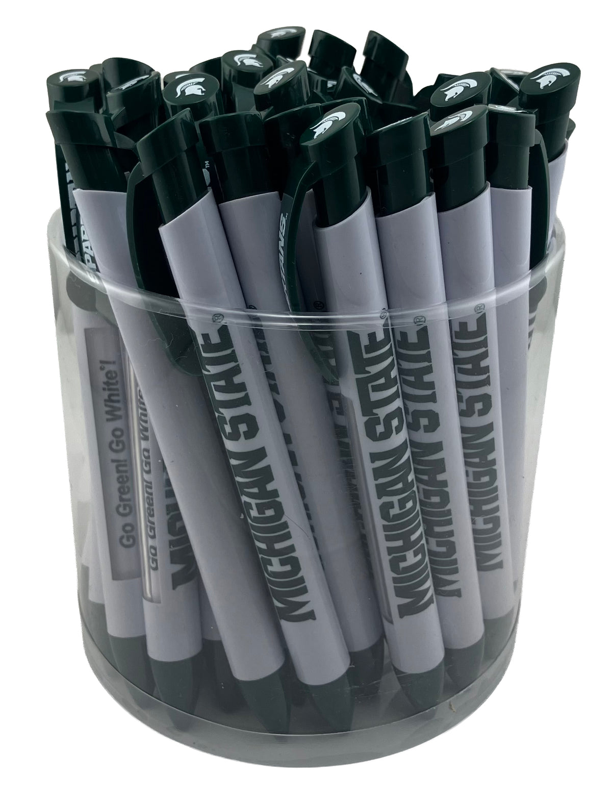 Michigan State Message Pen Canister