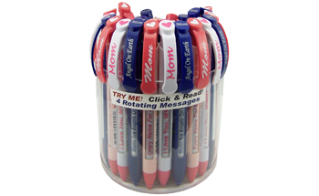 Mom Greeting Pen® Trio Value Pack Canister of 36 pens