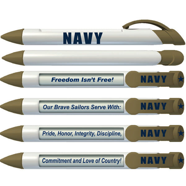 Navy Military Pen