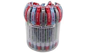 Nurse Greeting Pen® Trio Value Pack Canister of 36 pens