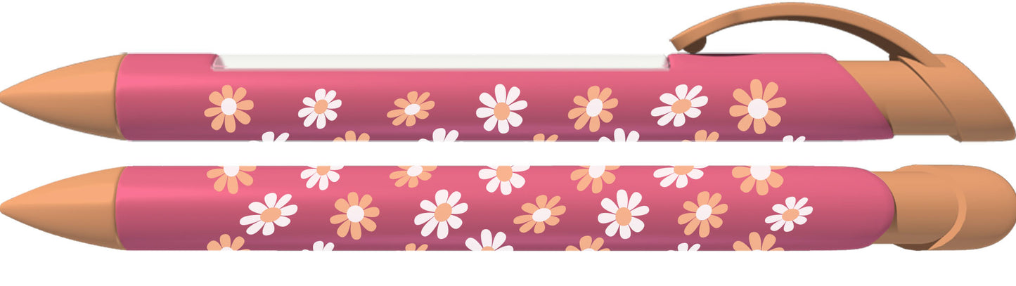 Pink Daisy Message Pen