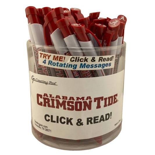 Alabama Message Pen Canister - 36 Pens