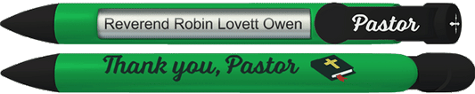 PERSONALIZED Thank you Pastor Appreciation Pen