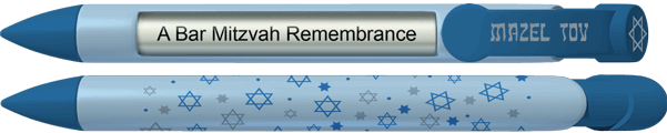 Blue Stars Mazel Tov Pen