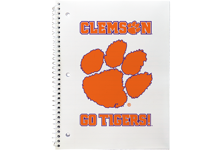 Clemson University Spiral Notebook
