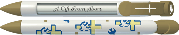 Cross and Dove Pen