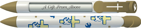 Cross and Dove Pen