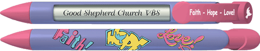 PERSONALIZED Faith, Hope, and Love Scripture Pen®