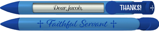 PERSONALIZED Faithful Servant Volunteer Appreciation Pen