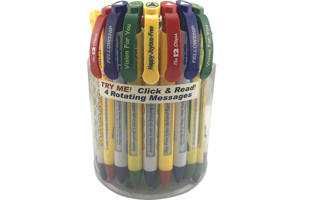 Happy Recovery Greeting Pen® Value Pack Canister of 36 pens