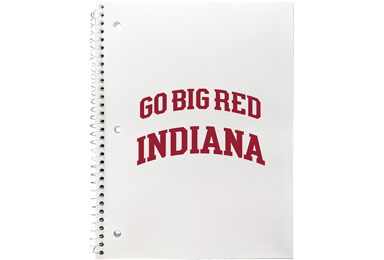 Indiana University Spiral Notebook