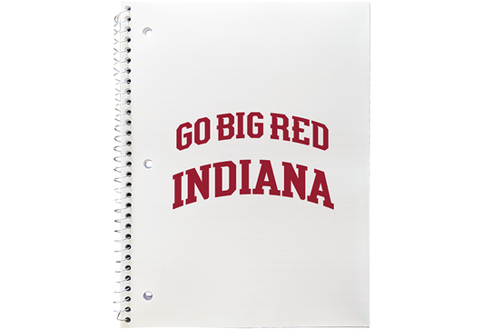 Indiana University Spiral Notebook