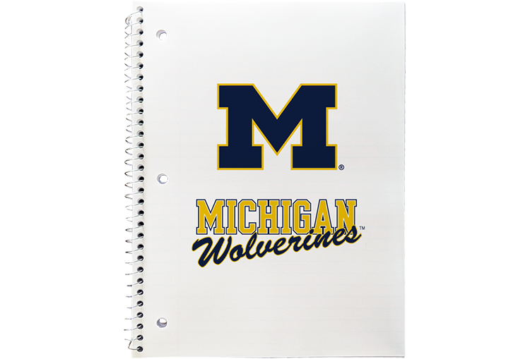 Michigan: University of Michigan Spiral Notebook