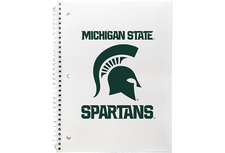 Michigan State University Spiral Notebook