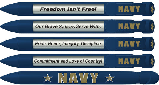 Navy Military Pen