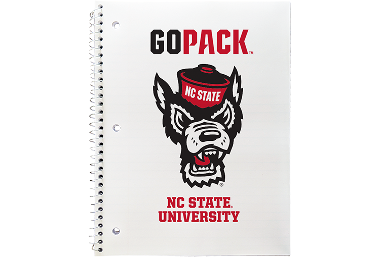 North Carolina State Spiral Notebook