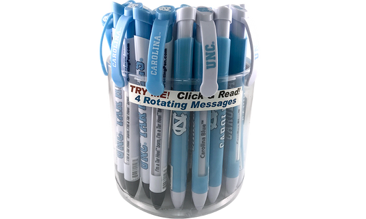North Carolina: University of North Carolina Braggin' Rights® Canister of 36 pens