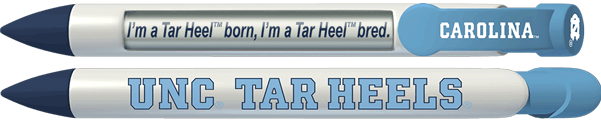 North Carolina: University of North Carolina Braggin' Rights® Collegiate Pen (Design Option B)