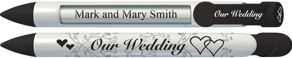 PERSONALIZED Our Wedding Floral Pen