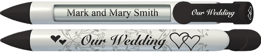 PERSONALIZED Our Wedding Floral Pen