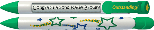 PERSONALIZED Outstanding Student Greeting Pen®