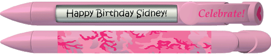 PERSONALIZED Pink Camo Pen