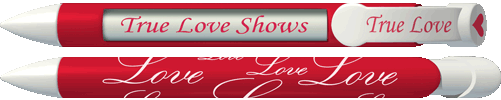 Personalized Red True Love